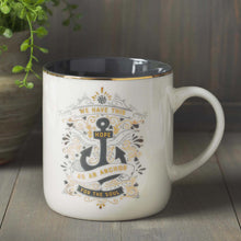 Load image into Gallery viewer, Hope as an Anchor Ceramic Coffee Mug - Hebrews 6:19