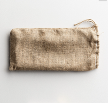 Load image into Gallery viewer, Beauty for Ashes Wood Block Shelf Sitter with Burlap Bag