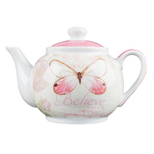 Load image into Gallery viewer, Butterfly Blessings - Mark 9:23 Tea Pot