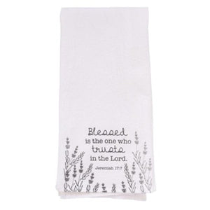 Blessed is the One Tea Towel