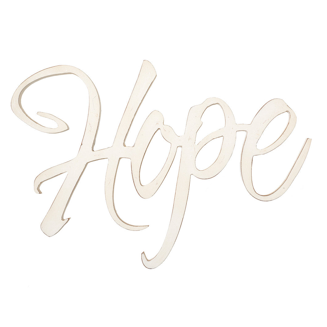 Gold Script Hope Hope Script